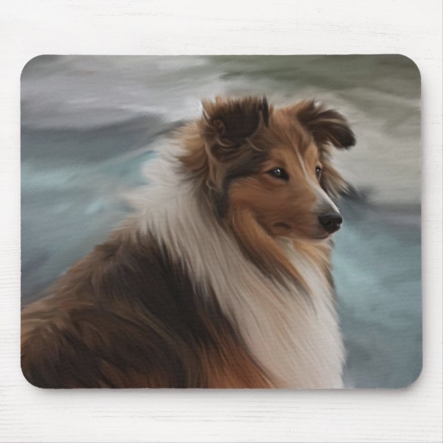 Mousepad Sheepdog de Shetland (Frente)