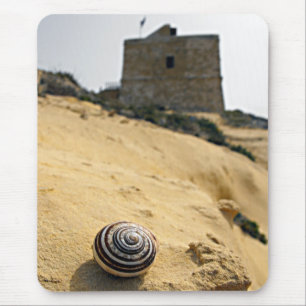 Mousepad Shell, areia e torre