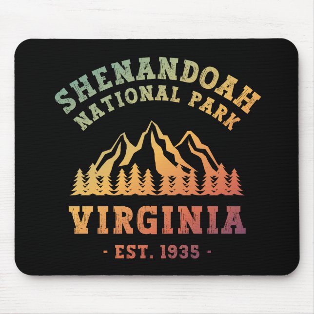 Mousepad Shenandoah National Park Virginia EUA (Frente)