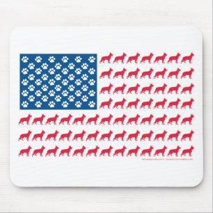 Mousepad Shepard-Bandeira patriótica
