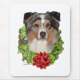 Mousepad Shepherd Wreath australiano