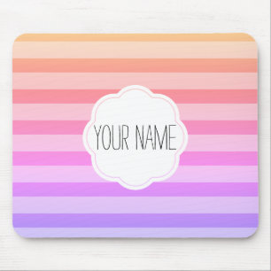 Mousepad Sherbet Rainbow Dream Nome Personalizado