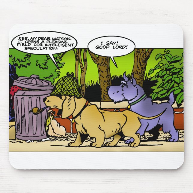 Mousepad Sherlock Dog (Frente)