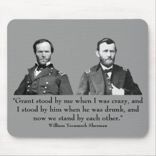 Mousepad Sherman e Grant