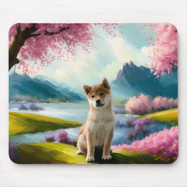 Mousepad Shiba Inu Puppy (Frente)