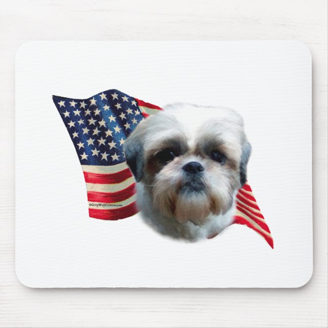 Mousepad Shih Tzu Flag (Frente)
