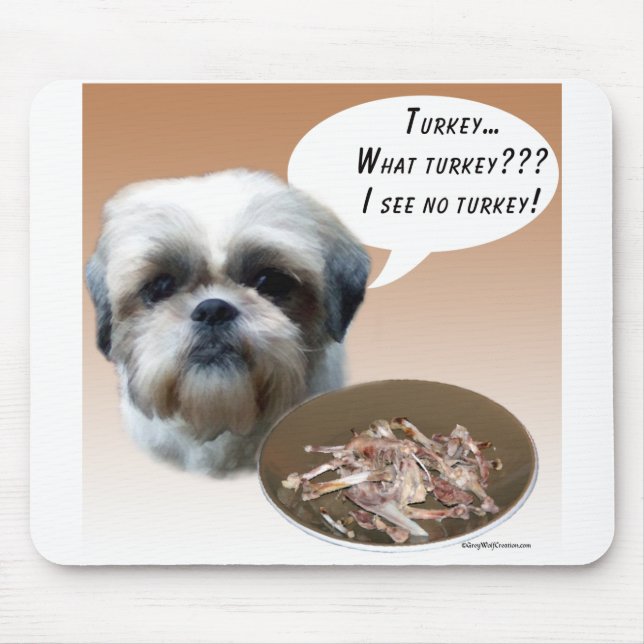 Mousepad Shih Tzu (natural) Turquia (Frente)