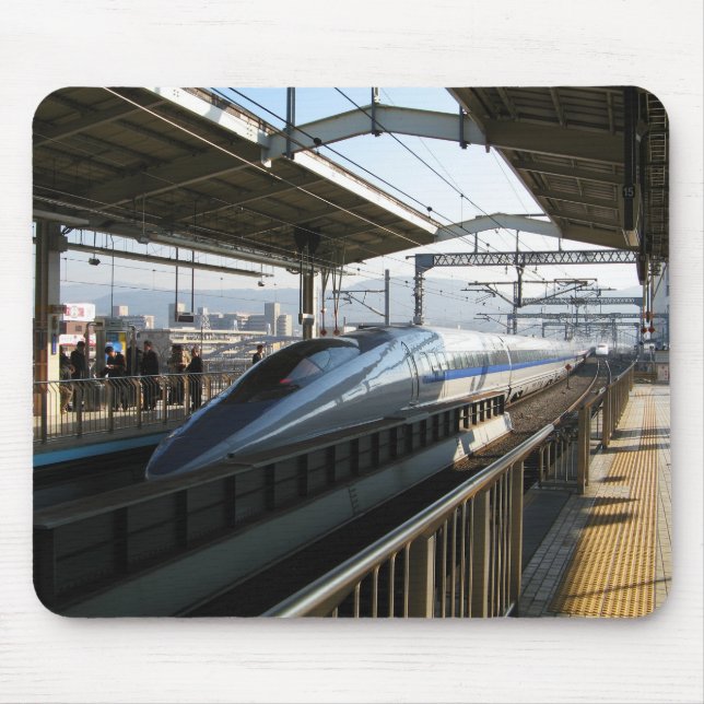 Mousepad Shinkansen 新 Série 500 幹 Comboio 線 Bullet (Frente)