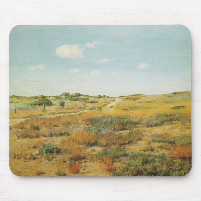 Mousepad Shinnecock Hills por William Merritt Chase (Frente)