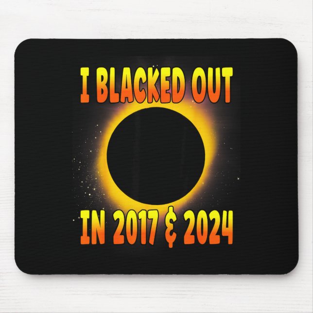 Mousepad Shirt Blacked Out 2017 Total Solar (Frente)