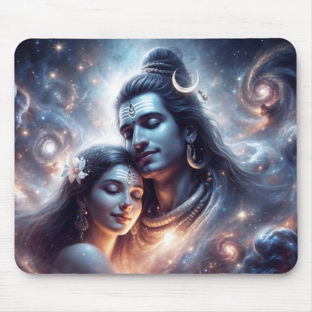 Mousepad Shiva e Shakti amores cósmicos (Frente)