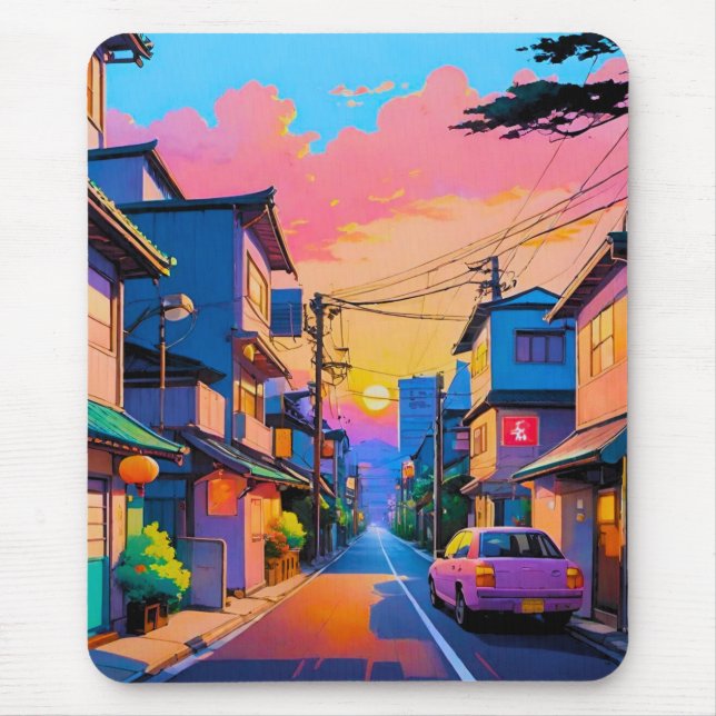 Mousepad "Shizuka no Michi" (Quiet Street) (Frente)