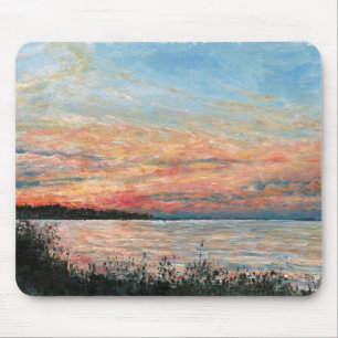Mousepad Shoreline Sunset Beach