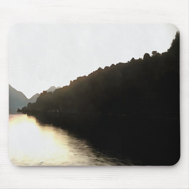 Mousepad Shores Of Shadows Landscape Art (Frente)