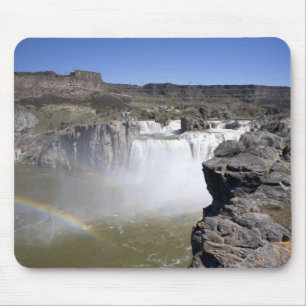 Mousepad Shoshone Falls no rio Cobra em Twin Falls,