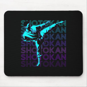Mousepad Shotokan Karate - Retro de Artes Marciais Japonesa