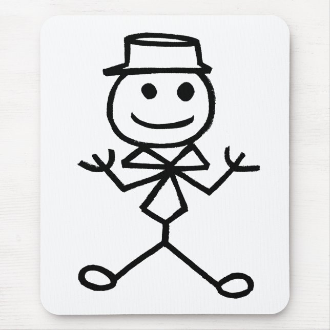 Mousepad Showman de Stickman (Frente)