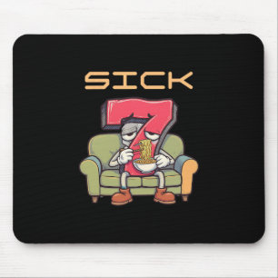 Mousepad Sick Seven 67 Meme Seis Sete 1