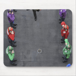 Mousepad Sideboys do arco-íris do marinho dos E.U.