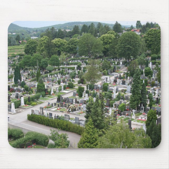 Mousepad Sieveringer Friedhof (Frente)