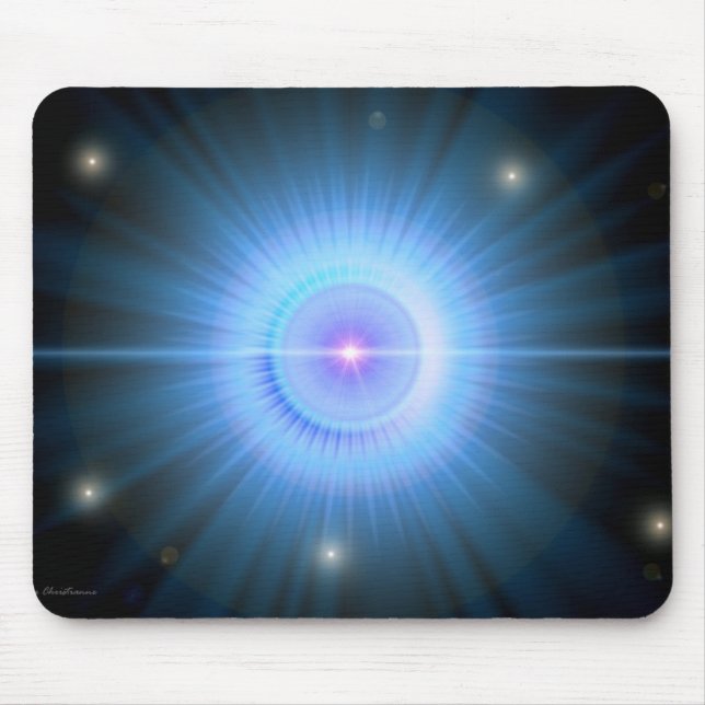 Mousepad Siga a CASA da estrela azul (Frente)