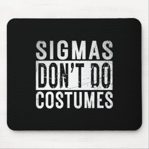 Mousepad Sigmas Não Faça Figurinos Gen Alpha Slang Hallowee