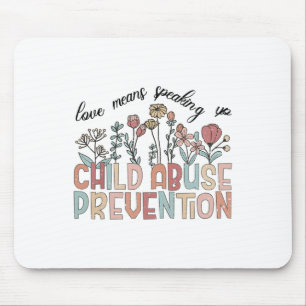 Mousepad Significa Falar Sobre Prevenção Contra Abuso Infan