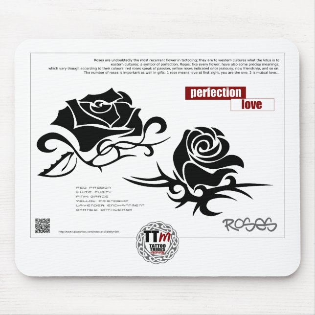 Mousepad Significados do TT - ROSAS (Frente)