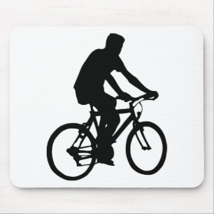 Mousepad Silhouette biciclo
