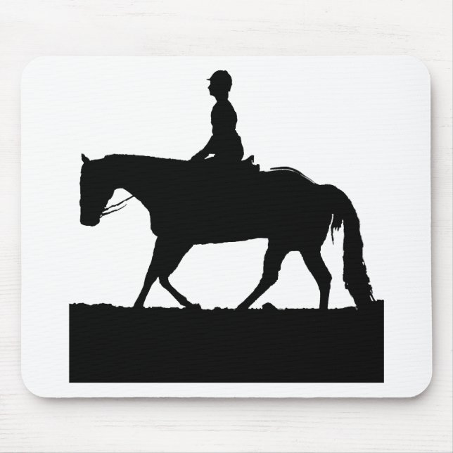 Mousepad Silhouette de Cavalo (Frente)