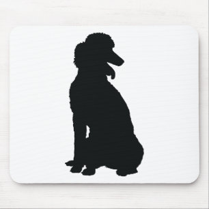 Mousepad Silhueta da caniche