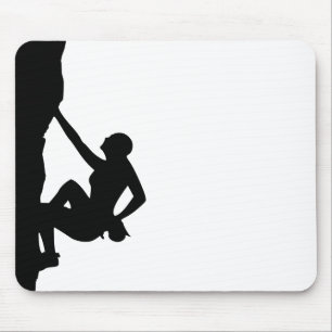 Mousepad Silhueta da escalada