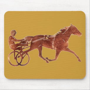 Mousepad Silhueta da lebre de Brown