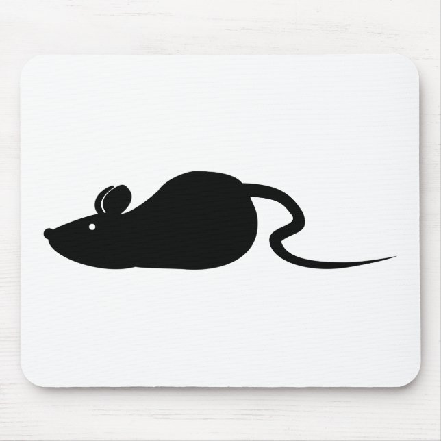 Mousepad Silhueta de Rato (Frente)