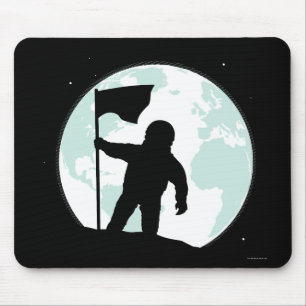 Mousepad Silhueta do astronauta