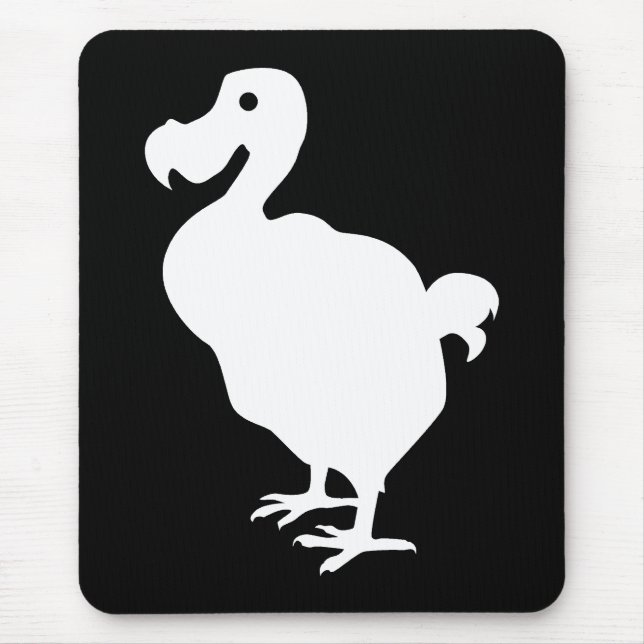 Mousepad Silhueta do Dodo (Frente)