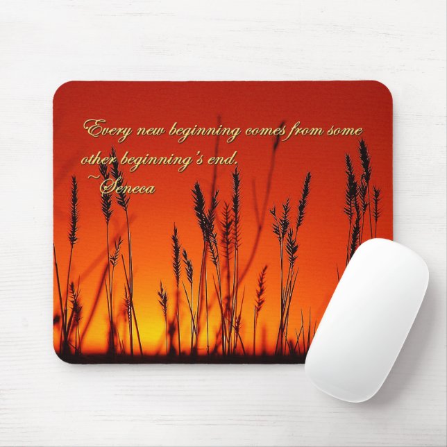 Mousepad Silhueta do por do sol inspirada (Com mouse)