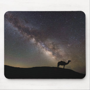 Mousepad Silhueta e Milkyway do camelo
