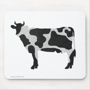 Mousepad Silhueta Preta e Branca