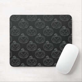 Mousepad Silver Jack O' Lanterna Halloween