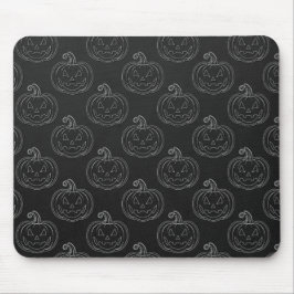 Mousepad Silver Jack O' Lanterna Halloween