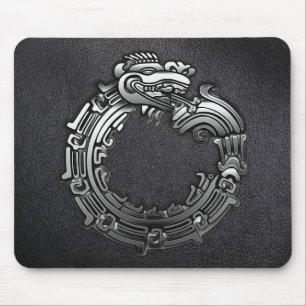 Mousepad Silver Quetzalcoatl