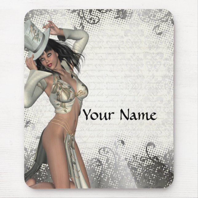Mousepad Silver showgirl (Frente)