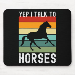 Mousepad Sim, Eu Falo Com Cavalos Que Façam O Cavalo Cavale
