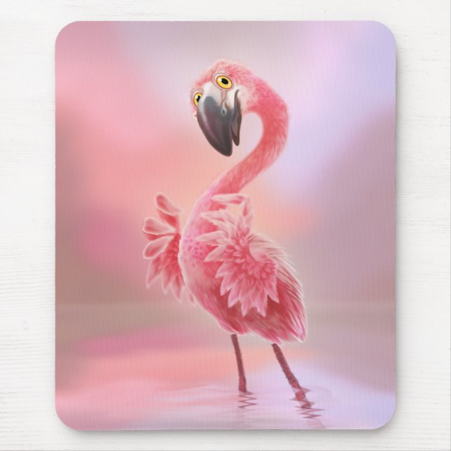 Mousepad Sim Flamingo! (Frente)