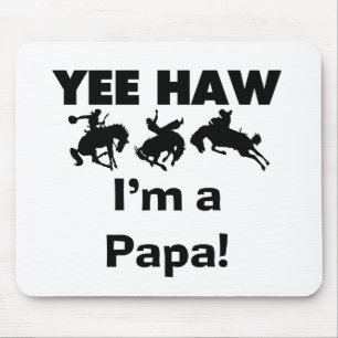 Mousepad Sim Haw, sou um Papa T-shirts e GIfts