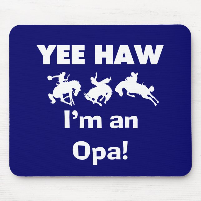 Mousepad Sim Haw, sou uma t-shirts e presentes (Frente)