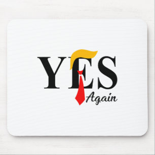 Mousepad Sim Mais Uma Vez Votem Trump Orange Hair 4 De Julh