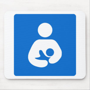 Mousepad Símbolo amamentando internacional