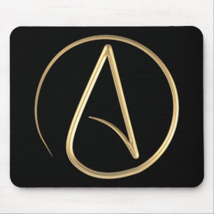 Mousepad Símbolo ateu